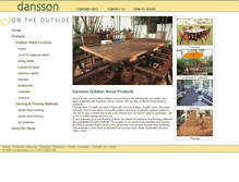 Tablet Screenshot of dansson.com